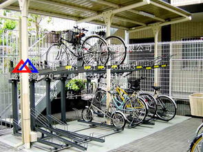 綠色彈螺旋式自行車擺放架 卡槽式自行車擺放架規格價格 廠家 圖片